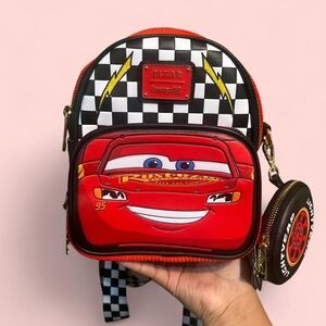 Loungefly Lightning Mc Queen Pixar Backpack